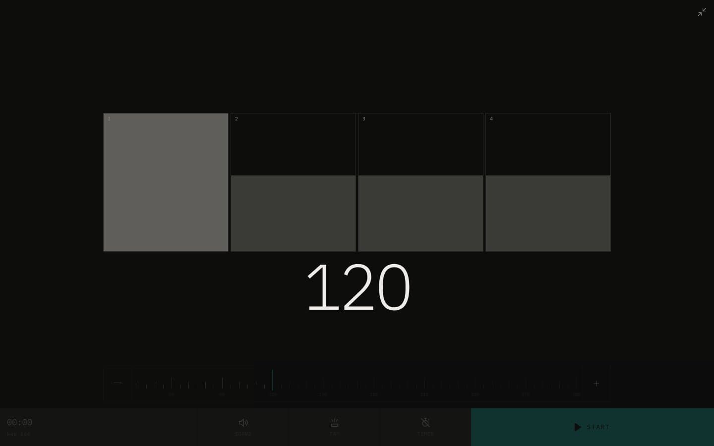 Full-screen mode, added in v2.3